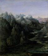 Albrecht Altdorfer Mountain Range oil